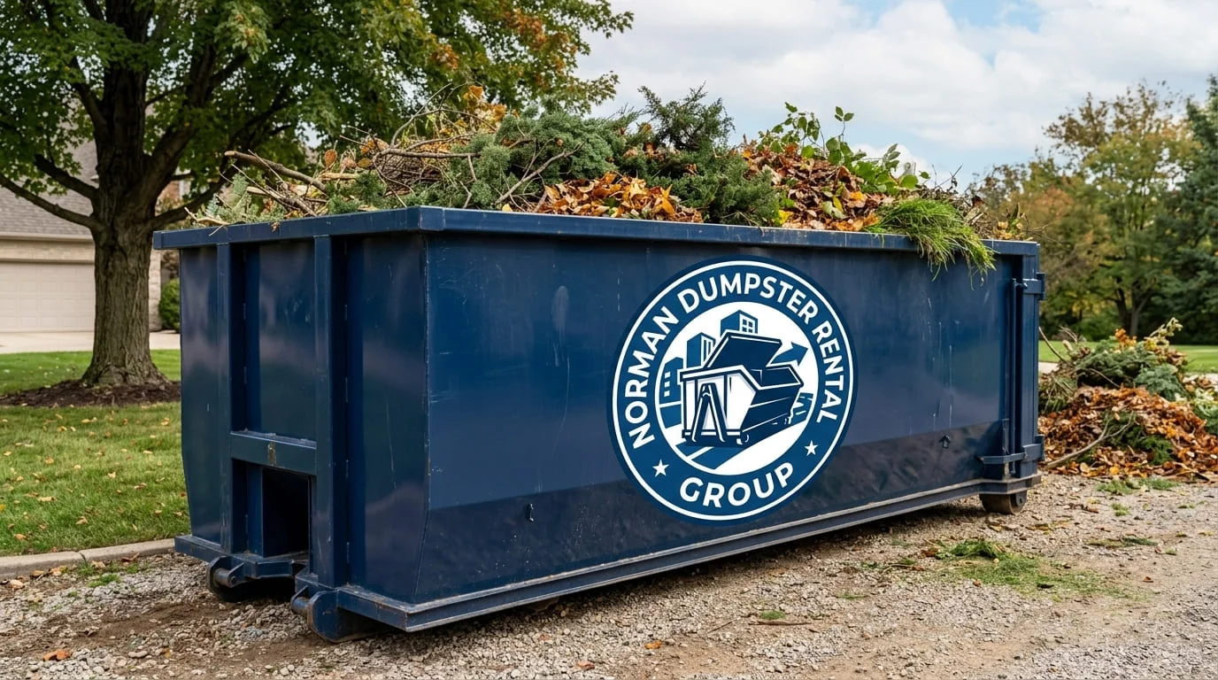 Yard Waste Dumpster Rental Norman OK-img